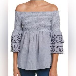 BeachLunchLounge off the shoulder top, size L
